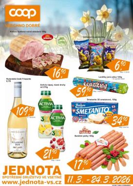 coop - Coop Jednota - Všechno dobré leták platný od středy 11.03.2026 do úterý 24.03.2026