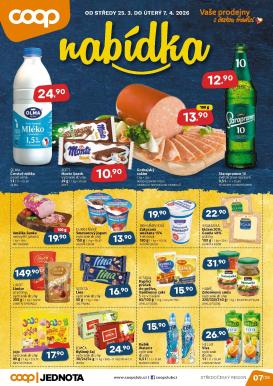 coop - Coop - Střední Čechy leták platný od středy 25.03.2026 do úterý 07.04.2026