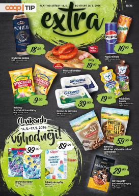 coop - Budoucí Coop - Tip extra leták platný od středy 13.05.2026 do úterý 26.05.2026