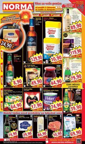 norma - Aktuální leták Norma od 17.11. do 23.11.