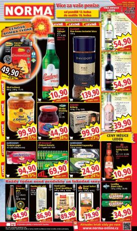 norma - Aktuální leták Norma od 12.01. do 18.01.