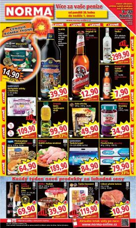 norma - Aktuální leták Norma od 26.01. do 01.02.