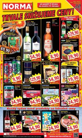 norma - Norma leták platný od pondělí 09.03.2026 do neděle 15.03.2026