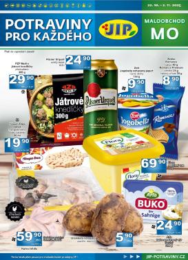 jip - Aktuální leták JIP - Maloobchod od 22.10. do 02.11.