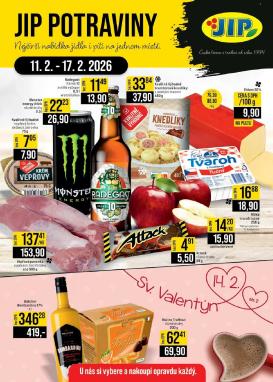 jip - JIP - České Budějovice, Most, Svoboda nad Úpou, Náchod, Sušice leták platný od středy 11.02.2026 do úterý 17.02.2026