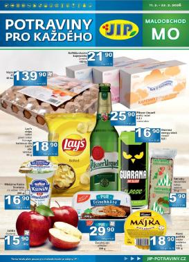 jip - JIP - Maloobchod leták platný od středy 11.02.2026 do neděle 22.02.2026