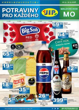 jip - JIP - Maloobchod leták na příští týden od středy 20.05.2026 do neděle 31.05.2026