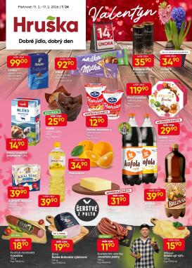hruska - Hruška leták platný od středy 11.02.2026 do úterý 17.02.2026