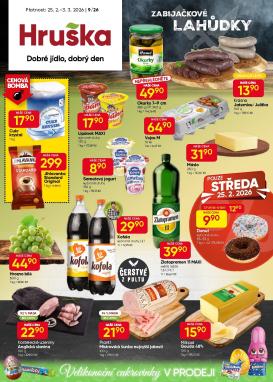 hruska - Hruška leták platný od středy 25.02.2026 do úterý 03.03.2026