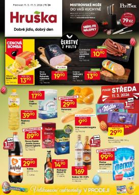 hruska - Hruška leták platný od středy 11.03.2026 do úterý 17.03.2026