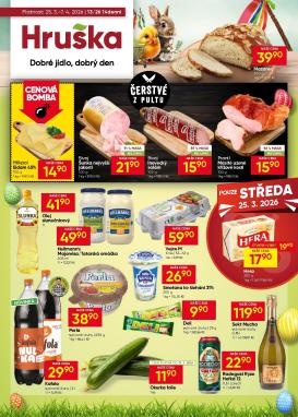 hruska - Hruška leták platný od středy 25.03.2026 do úterý 07.04.2026