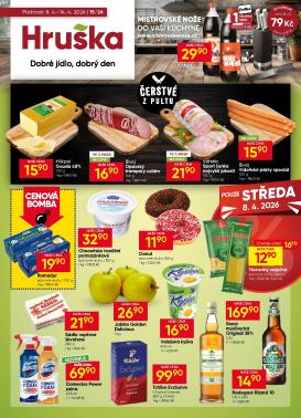 hruska - Aktuální Hruška leták platný od středy 08.04.2026 do úterý 14.04.2026