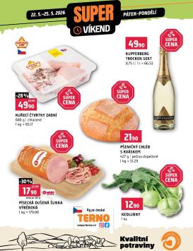 terno - Terno - Super víkend leták na příští týden od pátku 22.05.2026 do pondělí 25.05.2026