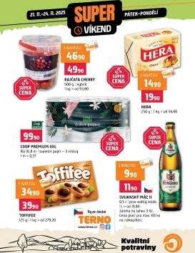 terno - Aktuální leták Terno - Super víkend od 21.11. do 24.11.