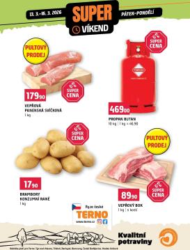 terno - Terno - Super víkend leták platný od pátku 13.03.2026 do pondělí 16.03.2026