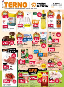 terno - Terno leták platný od středy 25.03.2026 do úterý 31.03.2026
