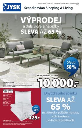 jysk - Aktuální JYSK leták platný od středy 27.05.2026 do úterý 30.06.2026