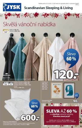 jysk - Aktuální leták JYSK od 15.12. do 24.12.