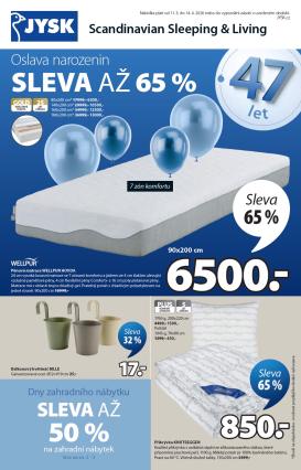 jysk - JYSK leták platný od středy 11.03.2026 do úterý 14.04.2026