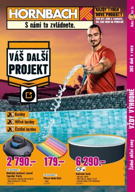 hornbach - Aktuální Hornbach - Bazény leták platný od středy 03.06.2026 do středy 17.06.2026