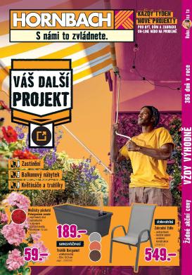 hornbach - Aktuální Hornbach - Balkon leták platný od středy 13.05.2026 do středy 27.05.2026