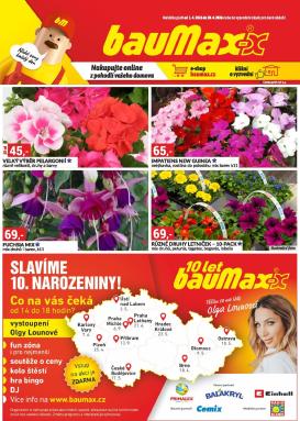 baumax - Baumax leták platný od středy 01.04.2026 do čtvrtka 30.04.2026