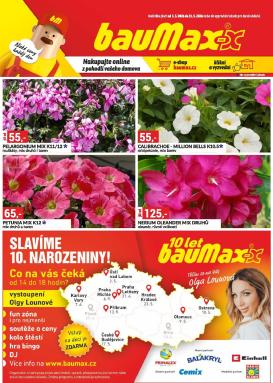baumax - Aktuální Baumax - Zahrada leták platný od pátku 01.05.2026 do neděle 31.05.2026