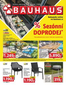 bauhaus - Aktuální Bauhaus leták platný od pátku 26.06.2026 do čtvrtka 30.07.2026