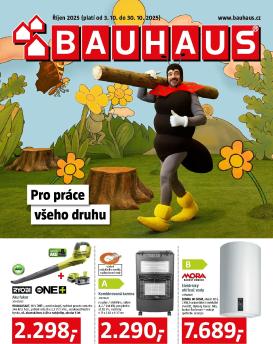 bauhaus - Leták Bauhaus od 03.10. do 30.10.