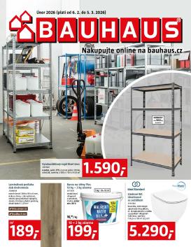 bauhaus - Bauhaus leták platný od pátku 06.02.2026 do čtvrtka 05.03.2026