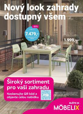 mobelix - Möbelix - Zahrady leták platný od pondělí 09.03.2026 do neděle 05.04.2026