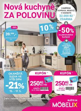 mobelix - Aktuální Möbelix leták platný od pondělí 11.05.2026 do neděle 07.06.2026