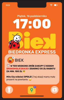 biedronka - Aktuální Biedronka - Biek leták platný od pátku 16.10.2026 do neděle 18.10.2026
