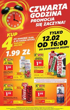 biedronka - Biedronka - Rabatogodziny leták platný od čtvrtka 12.02.2026