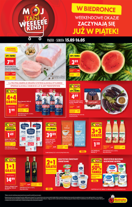 biedronka - Aktuální Biedronka - Tani weekend leták platný od pátku 15.05.2026 do soboty 16.05.2026