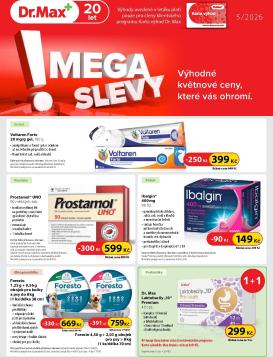 dr-max - Aktuální Dr. Max leták platný od středy 20.05.2026 do neděle 31.05.2026