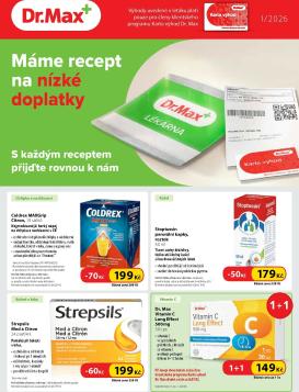 dr-max - Aktuální leták Dr. Max od 01.01. do 31.01.