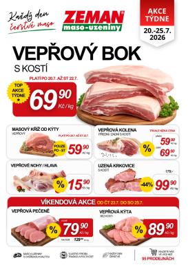 prodejny-zeman - Aktuální Prodejny Zeman - Prodejnyzeman leták platný od neděle 19.07.2026 do soboty 25.07.2026