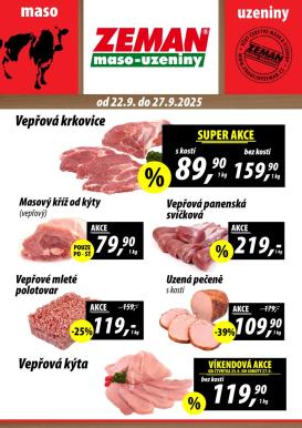 prodejny-zeman - Leták Prodejny Zeman od 22.09. do 27.09.
