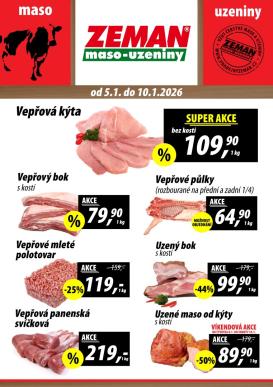 prodejny-zeman - Aktuální leták Prodejny Zeman od 05.01. do 10.01.