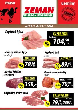 prodejny-zeman - Prodejny Zeman leták platný od pondělí 16.03.2026 do soboty 21.03.2026
