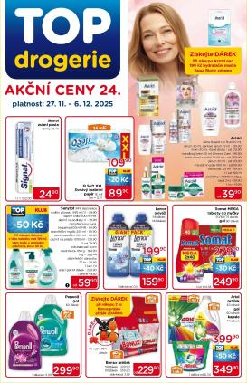 top-drogerie - Aktuální leták Top drogerie od 27.11. do 06.12.