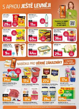 trefa - Budoucí Trefa - S apkou ještě levněji leták platný od středy 01.07.2026 do úterý 14.07.2026