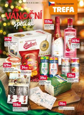 trefa - Aktuální leták Trefa - Vánoční speciál od 18.11. do 31.12.
