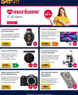 datart - Aktuální Datart leták platný od pátku 17.04.2026 do pondělí 20.04.2026