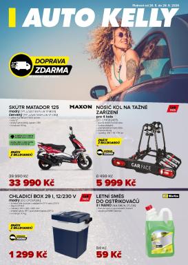 auto-kelly - Aktuální Auto Kelly leták platný od úterý 26.05.2026 do pondělí 29.06.2026
