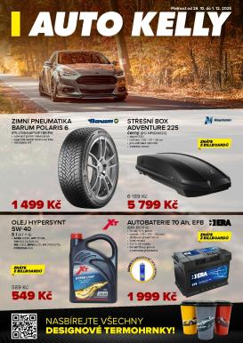 auto-kelly - Aktuální leták Auto Kelly od 29.10. do 01.12.