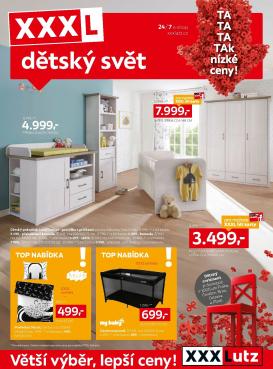 xxxlutz - Aktuální XXXLutz - Dětský svět leták platný od pondělí 18.05.2026 do neděle 14.06.2026