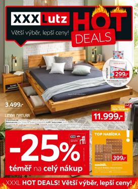 xxxlutz - Aktuální XXXLutz - Sleva 25 % na téměř vše! leták platný od pondělí 22.06.2026 do neděle 05.07.2026