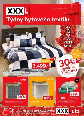 xxxlutz - XXXLutz - Týdny bytového textilu leták platný od pondělí 09.02.2026 do neděle 08.03.2026